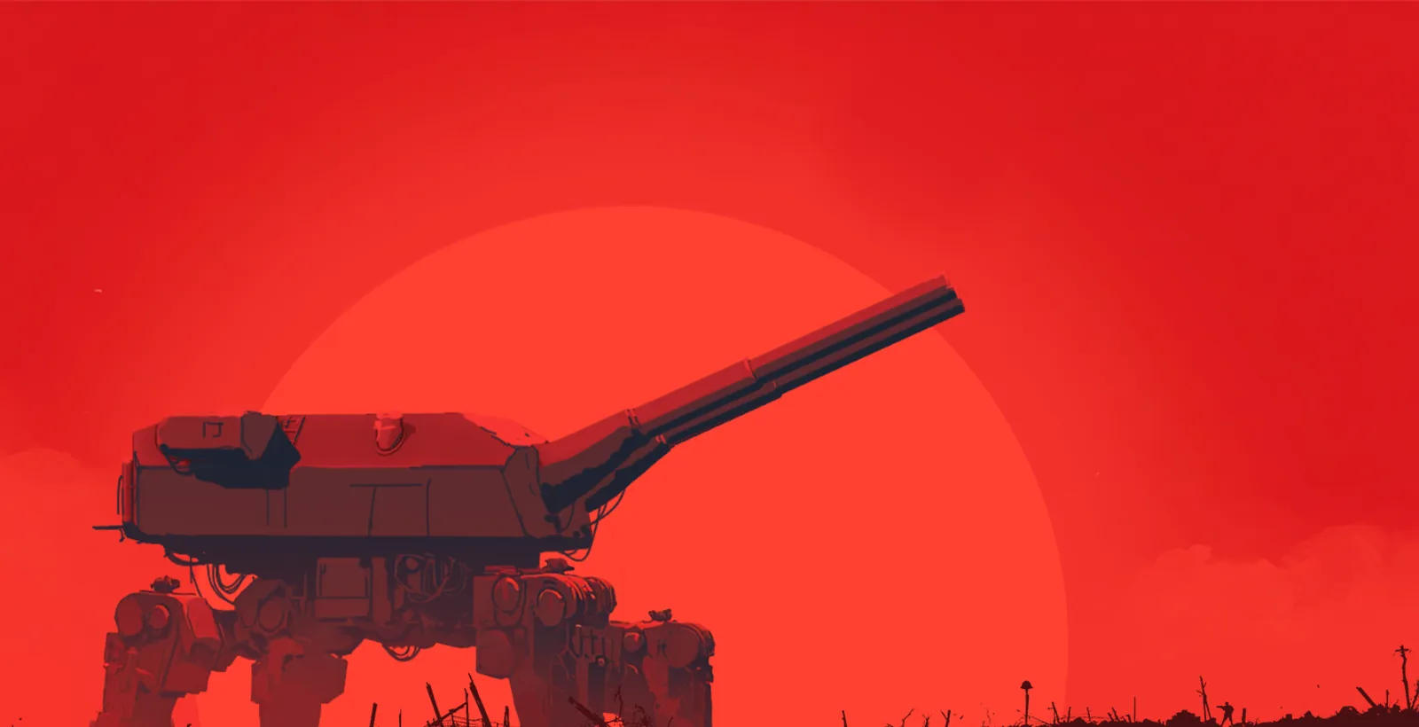 IRON NEST: Heavy Turret Simulator key art